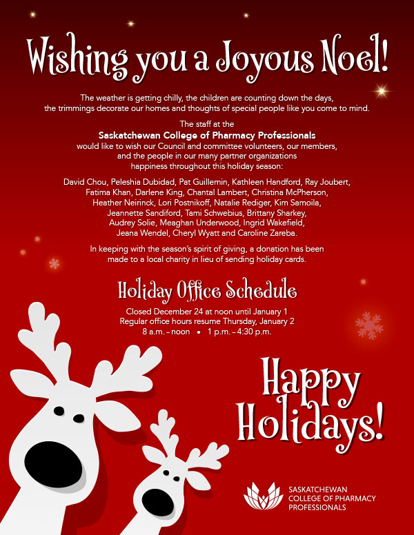 SCPP Holiday Message